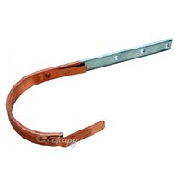 OKAPY Měď Žlabový hák prodloužený opláštěný 330/610 mm OKAPY Měď Žlabový hák prodloužený opláštěný 330/610 mm