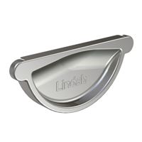 OKAPY LINDAB žlabové čelo 150mm černé OKAPY LINDAB žlabové čelo 150mm černé