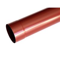 OKAPY Svodová roura 120mm délka 1m tmavě červená OKAPY Svodová roura 120mm délka 1m tmavě červená