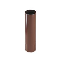 OKAPY SATJAM Svodová roura 100mm délka 1m stříbrná OKAPY SATJAM Svodová roura 100mm délka 1m stříbrná