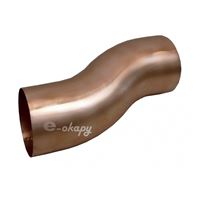 OKAPY Měď Soklové koleno - odskok 80 mm OKAPY Měď Soklové koleno - odskok 80 mm