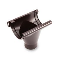 Plastové OKAPY P011 - Kotlík 110/80 (250/80) - Bílá - OP080