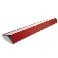 SATJAM závětrná lišta horní 2m PE červenohnědá